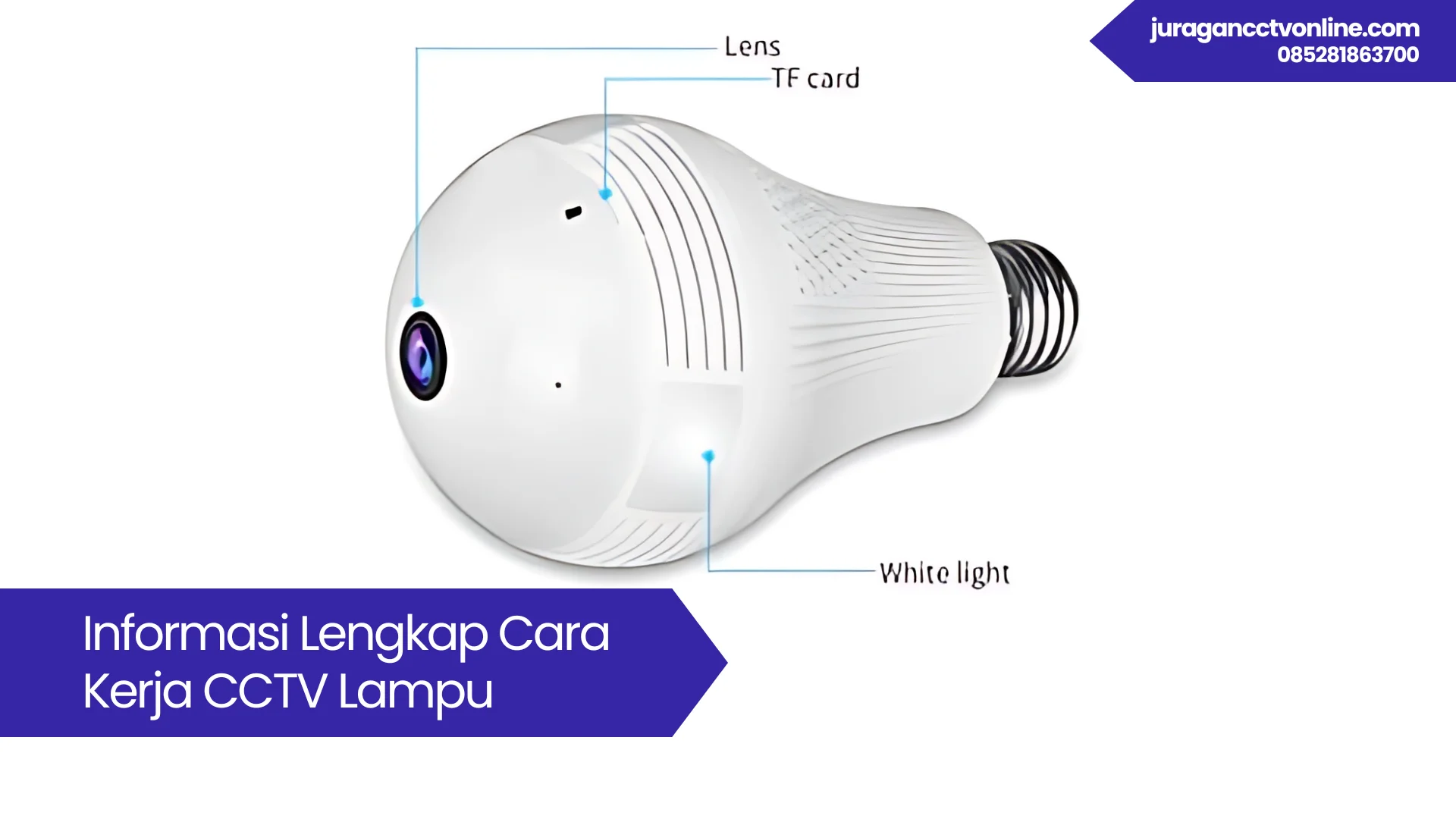 cara kerja cctv lampu