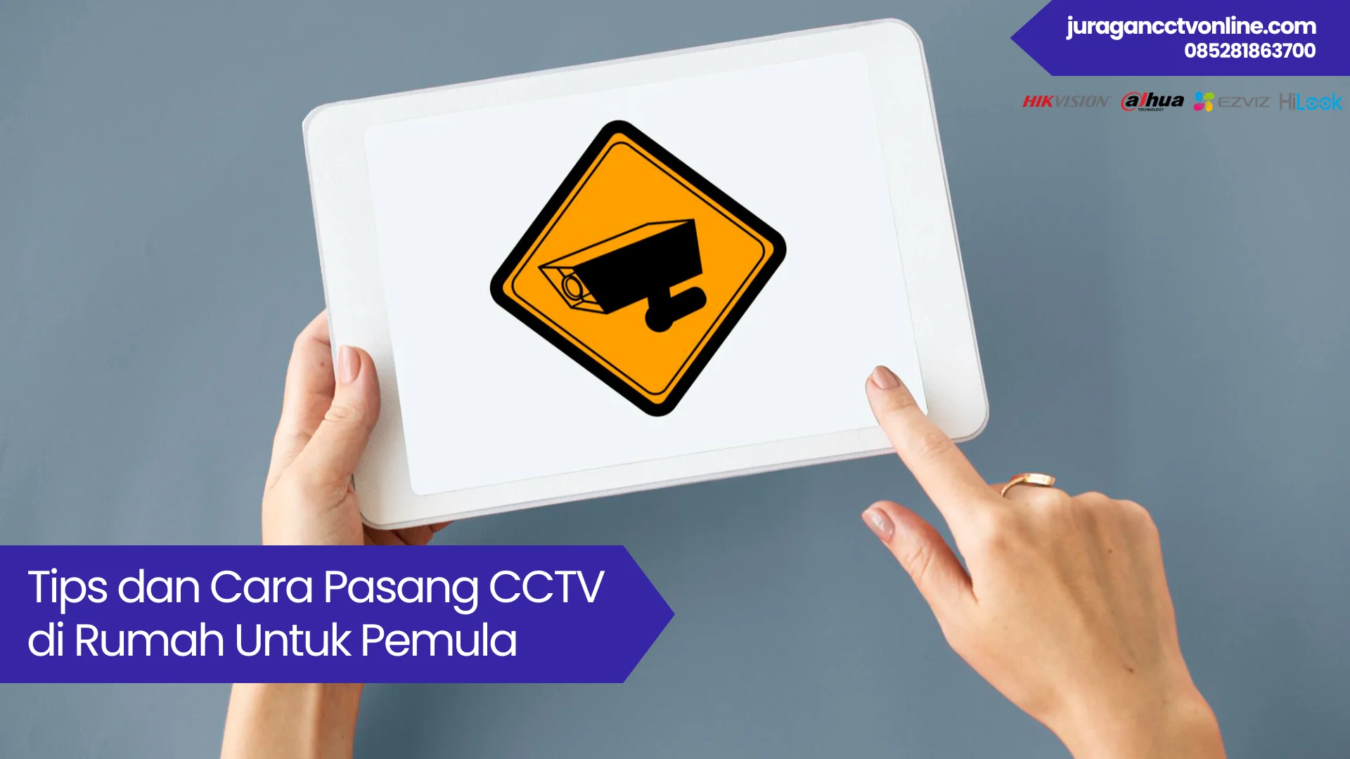 cara pasang CCTV di rumah