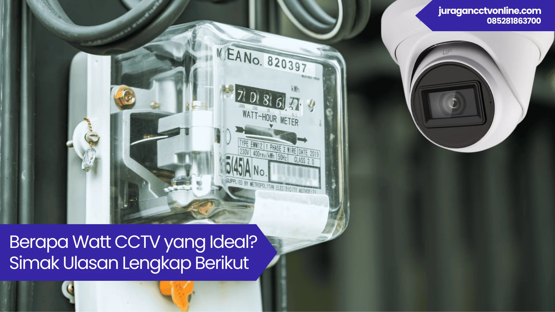 berapa watt cctv