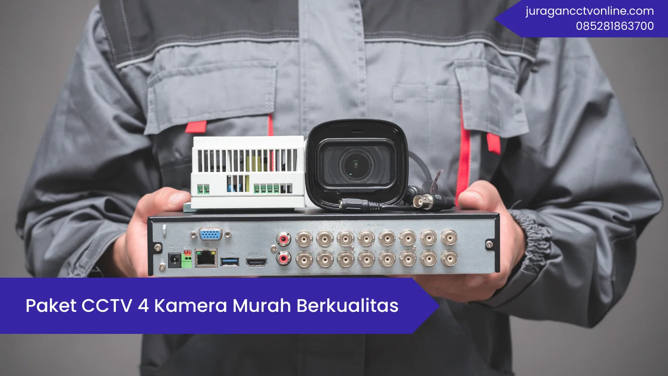Paket CCTV 4 Kamera